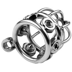CockLock Cage de chasteté en métal Spike Cock 6 x 3.2cm